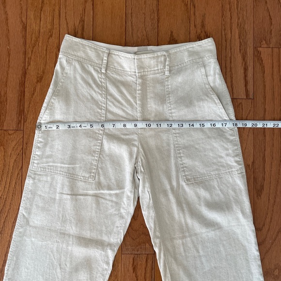 CLUB MONACO Hadarahh Pants in Flax Linen Pants Straight Leg - Picture 13 of 15